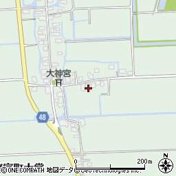 佐賀県佐賀市諸富町大字大堂2535-1周辺の地図