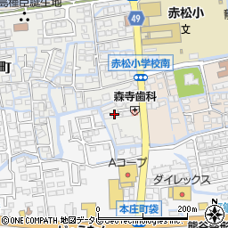 佐賀県佐賀市鬼丸町4周辺の地図
