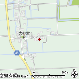 佐賀県佐賀市諸富町大字大堂2549周辺の地図