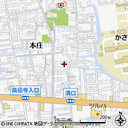 佐賀県佐賀市本庄町本庄830周辺の地図