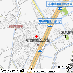 佐賀県小城市牛津町上砥川484-23周辺の地図