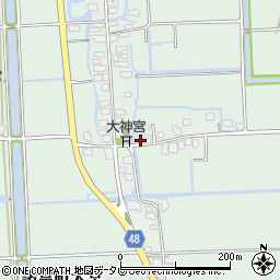 佐賀県佐賀市諸富町大字大堂2522-1周辺の地図