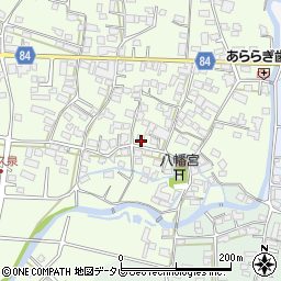 福岡県八女郡広川町久泉140-1周辺の地図