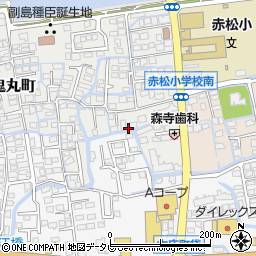 佐賀県佐賀市鬼丸町4-5周辺の地図