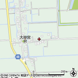 佐賀県佐賀市諸富町大字大堂2544周辺の地図