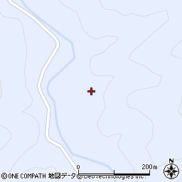 高知県高岡郡四万十町中神ノ川269周辺の地図