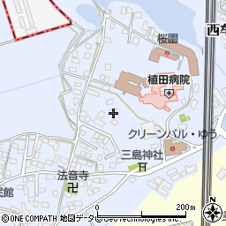 福岡県筑後市西牟田6369周辺の地図