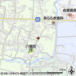 福岡県八女郡広川町久泉65周辺の地図