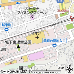 やまとイオン高城店周辺の地図