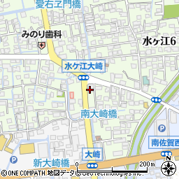 佐賀信用金庫大崎支店周辺の地図