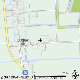 佐賀県佐賀市諸富町大字大堂2546周辺の地図