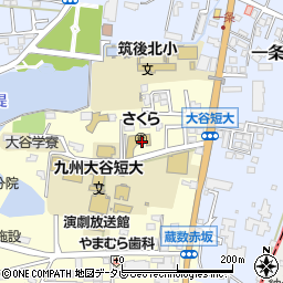 福岡県筑後市蔵数500-12周辺の地図