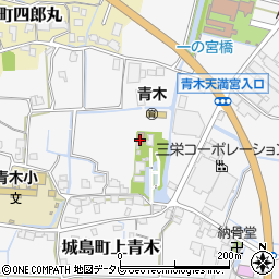 上青木集落センター周辺の地図
