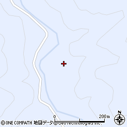 高知県高岡郡四万十町中神ノ川268周辺の地図