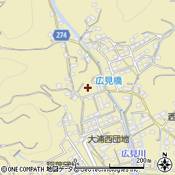 愛媛県宇和島市大浦1670周辺の地図