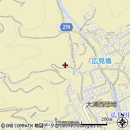 愛媛県宇和島市大浦1684周辺の地図