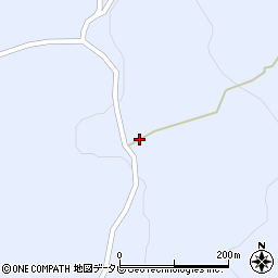 大分県玖珠郡玖珠町山浦中野周辺の地図