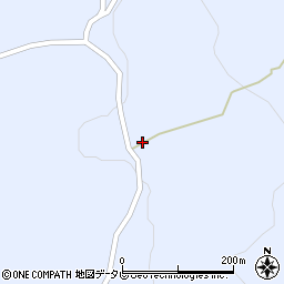 大分県玖珠町（玖珠郡）山浦（中野）周辺の地図