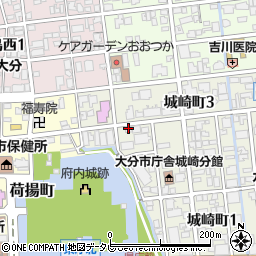 西日本ユウコー商事株式会社　大分支店周辺の地図