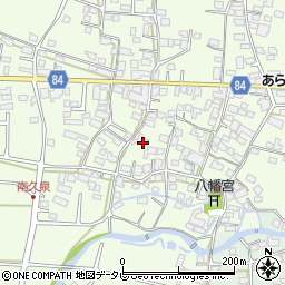 福岡県八女郡広川町久泉153-1周辺の地図