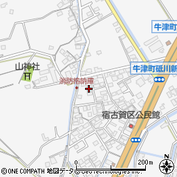 佐賀県小城市牛津町上砥川405-113周辺の地図