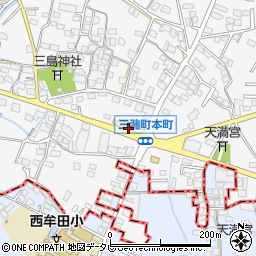 博多いもっ子屋　西牟田店周辺の地図