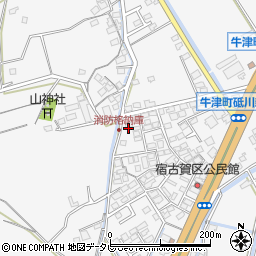 佐賀県小城市牛津町上砥川405-114周辺の地図