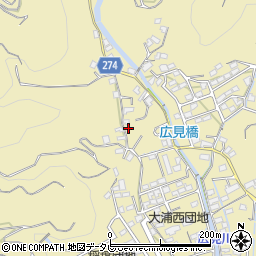 愛媛県宇和島市大浦1675周辺の地図