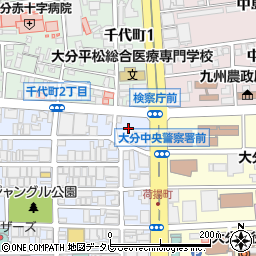 タイムズ都町１丁目駐車場周辺の地図