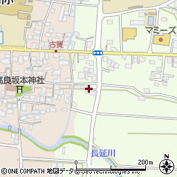 福岡県八女郡広川町久泉458周辺の地図