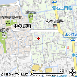 佐賀県佐賀市水ヶ江5丁目周辺の地図