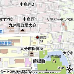 ＥＲＣ九州周辺の地図