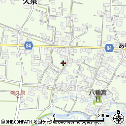 福岡県八女郡広川町久泉567周辺の地図