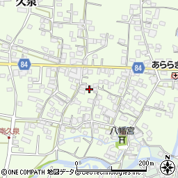 福岡県八女郡広川町久泉148-2周辺の地図
