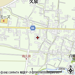 福岡県八女郡広川町久泉549-15周辺の地図