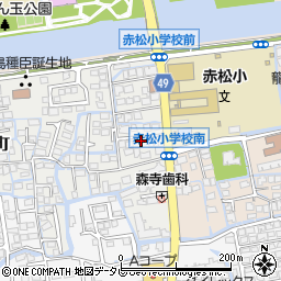 佐賀県佐賀市鬼丸町3周辺の地図
