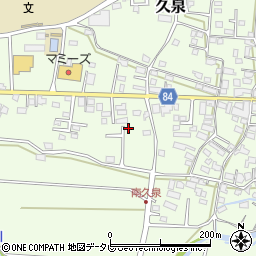 福岡県八女郡広川町久泉532-6周辺の地図