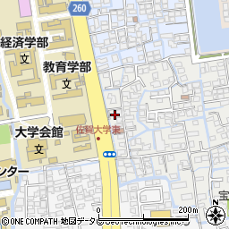 佐賀県佐賀市鬼丸町18周辺の地図