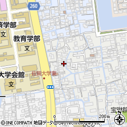 佐賀県佐賀市鬼丸町17-16周辺の地図