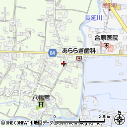 福岡県八女郡広川町久泉81周辺の地図