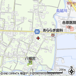 福岡県八女郡広川町久泉80-2周辺の地図