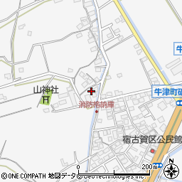 佐賀県小城市牛津町上砥川2517周辺の地図