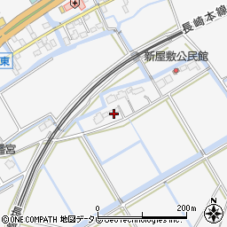 佐賀県小城市牛津町上砥川878周辺の地図