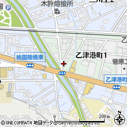 新日本キックボクシング協会大分ジム周辺の地図