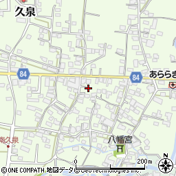 福岡県八女郡広川町久泉103-12周辺の地図