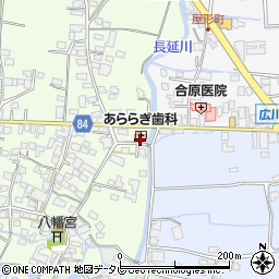 福岡県八女郡広川町久泉605周辺の地図
