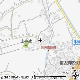 佐賀県小城市牛津町上砥川2523周辺の地図