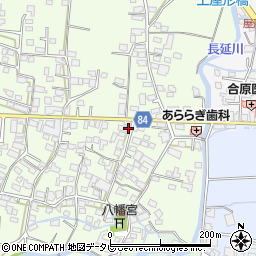 福岡県八女郡広川町久泉115-6周辺の地図