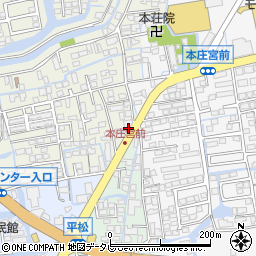 モーターサイクル松尾周辺の地図