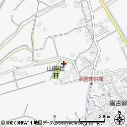 佐賀県小城市牛津町上砥川2312周辺の地図